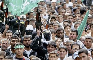 Palestinian Crowd